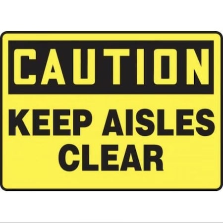 Accuform Traffic Cone Top Warning Sign FBC768